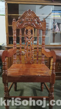 Mehegoni Wood Chair/মেহগনি কাঠের চেয়ার